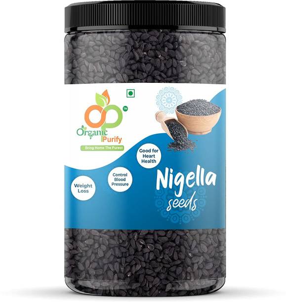 Organic Purify Nigella Seeds (Kalonji) (Kirayta) Pure Kalonji Seeds for Hair Growth Black Cumin Seeds