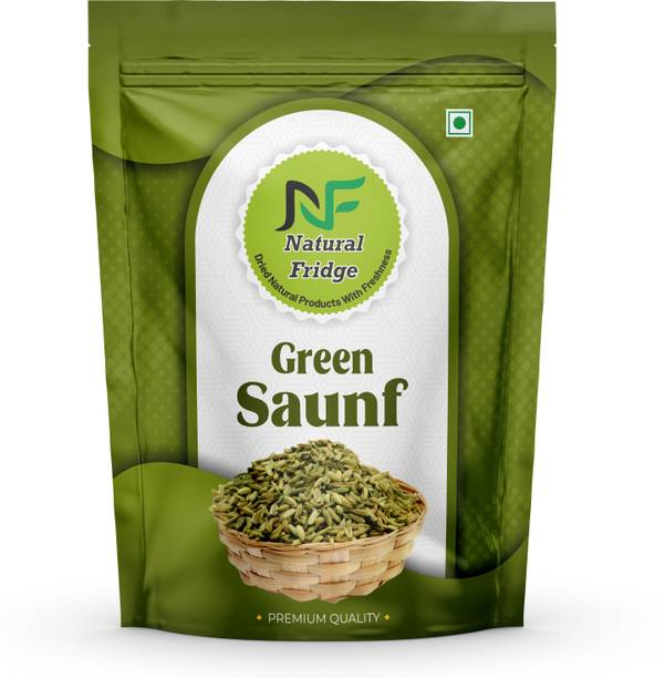 Natural Fridge Green Saunf | Premium Fennel Seeds for Mouth Freshener & Cooking Saunf Small