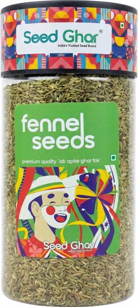 Seed Ghar Premium Fennel Seeds (Saunf) | Natural & Aromatic | Mouth Freshener Saunf Small