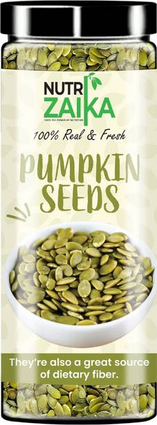 NUTRI ZAIKA PREMIUM PUMPKIN SEEDS | NATURAL SEEDS | CRUNCHY, NUTRITIOUS & WHOLESOME SNACK Pumpkin Seeds