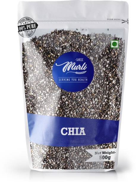 SHREE MURLI Raw Chia Seeds 500 gm Chia Seeds
