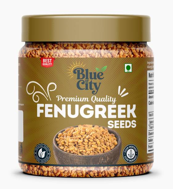 Blue City Fenugreek Seeds | Ayurvedic Methi Dana | Digestive & Immunity-Boosting Spice Fenugreek Seeds