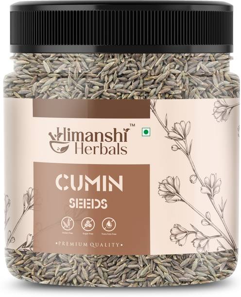 HIMANSHI Herbals Cumin Whole: Pure, Natural & Healthy Spice for Everyday Cooking (250g) Cumin Seeds