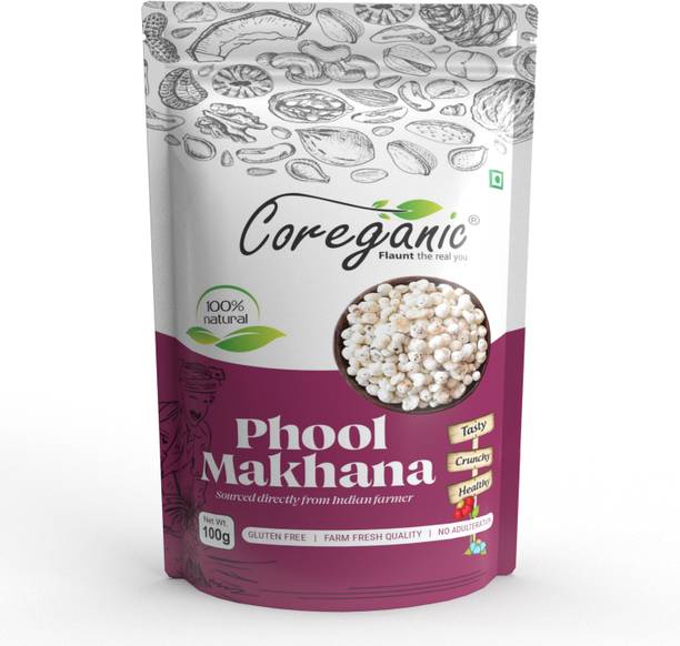 Coreganic Lotus Seeds(Makhana) Lotus Seeds(Makhana)