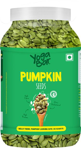 Yogabar Premium Pumpkin Seeds Jar Loaded with Fiber and Protein Rich Superfood Pumpkin Seeds