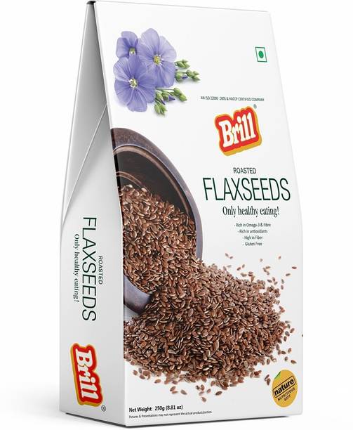 BRILL Roasted & Salted Brown Flax Seeds