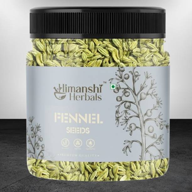 HIMANSHI HERBALS Fennel Seeds | Whole, Aromatic & Natural | Healthy Spice For Cooking Saunf Small