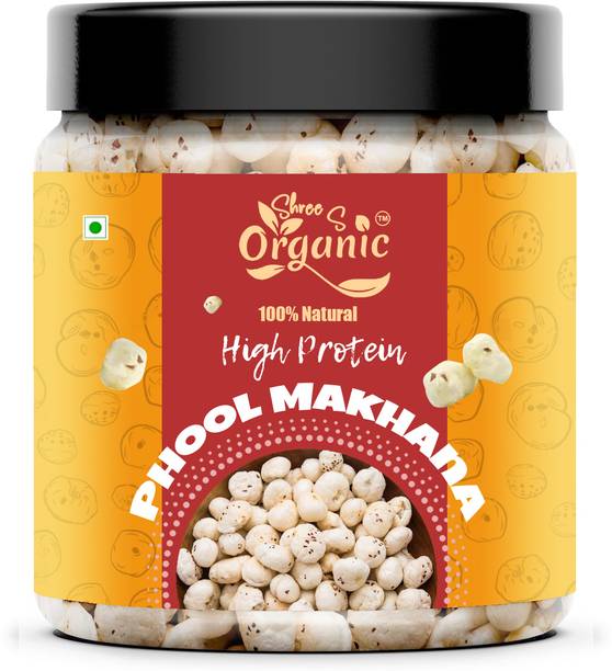 SHREE S ORGANIC Phool makhana 150gm | Lotus Seeds(Makhana)