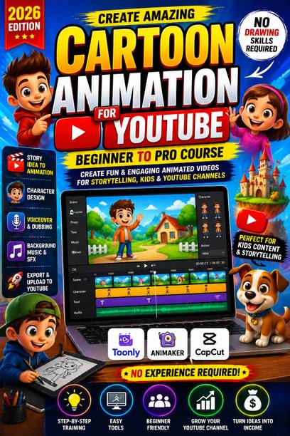 Gurpreet Nutrition Create Animated Cartoon Videos for YouTube Social Media (NO CD OR DVD)