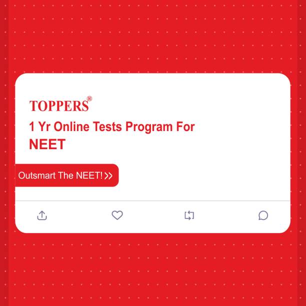 TOPPERS Toppers Online Tests for NEET 1 year