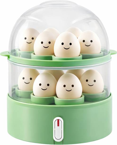 Onshoppy 2 layer Egg Boiler Multi-Function 150W Electric Steamer Boiler/Cooker with Egg Tray Egg Cooker