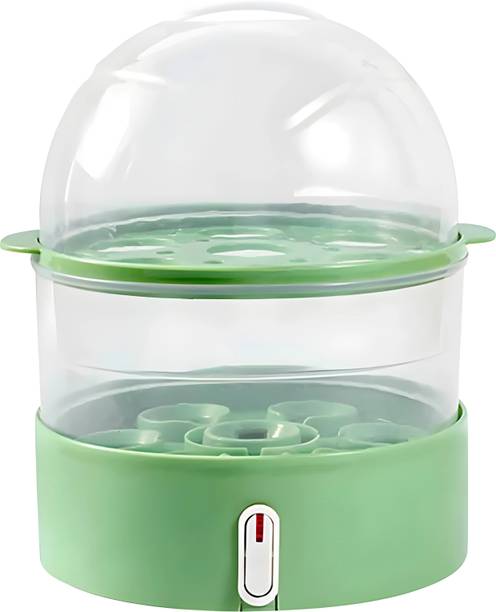 Onshoppy 2 layer Egg Boiler Multi-Function 150W Electric Steamer Boiler/Cooker with Egg Tray Egg Cooker