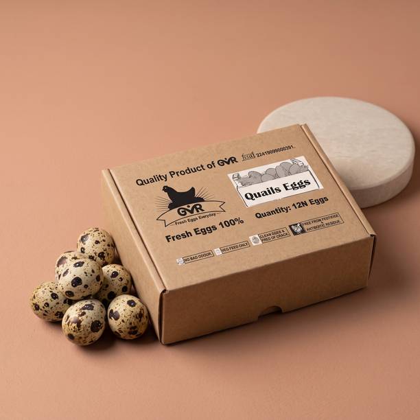 GVR Eggs Quail Multicolor Eggs