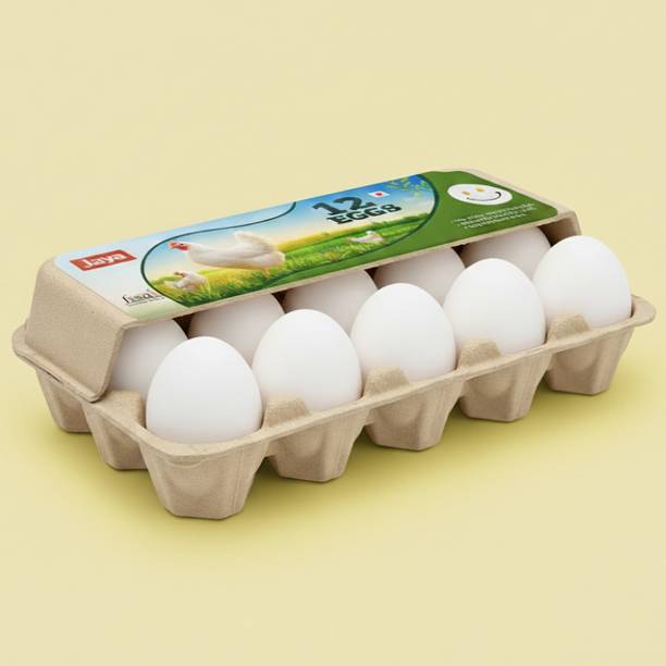 Jaya Fresh White Eggs