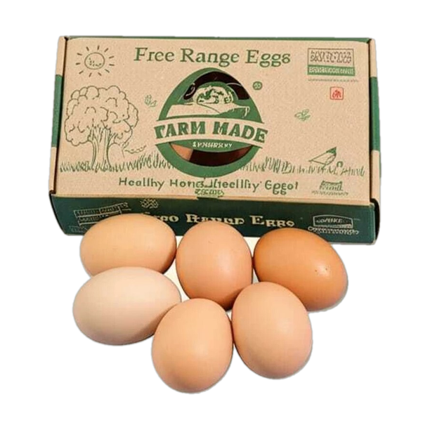 Farm Made Free Range Brown Eggs