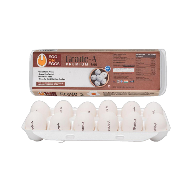 Eggon Grade A White Eggs