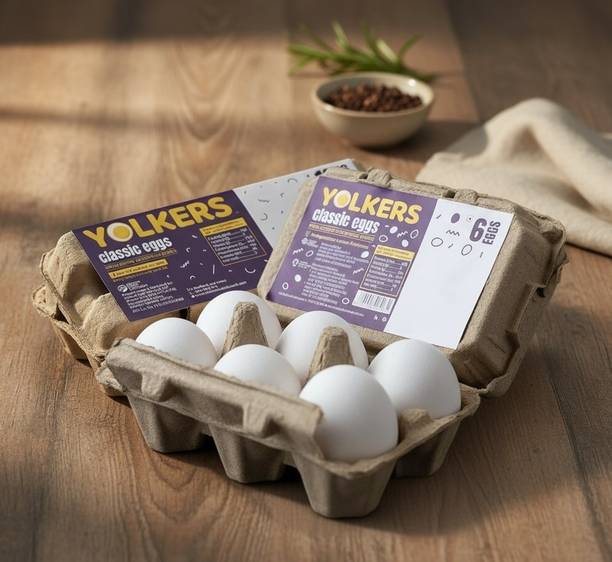 Yolkers White Eggs