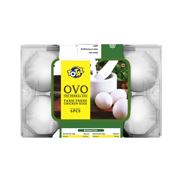 TOTAL Ovo White Eggs