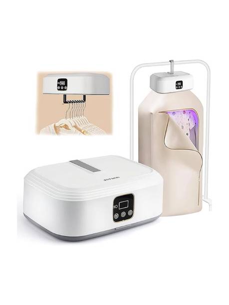 Sparkan Portable Electric Clothes Dryer Foldable Mini Dryer with UV Sanitizer Electric Cloth Dryer