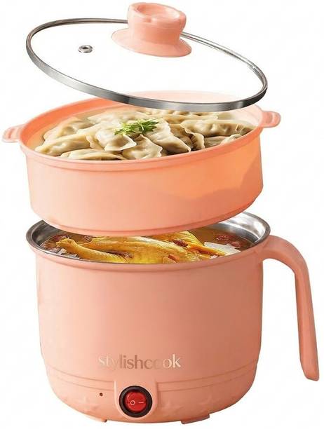 stylishcook Multiifunction Mini Cooker Kettle Rice Cooker, Food Steamer, Travel Cooker, Slow Cooker, Electric Pressure Cooker