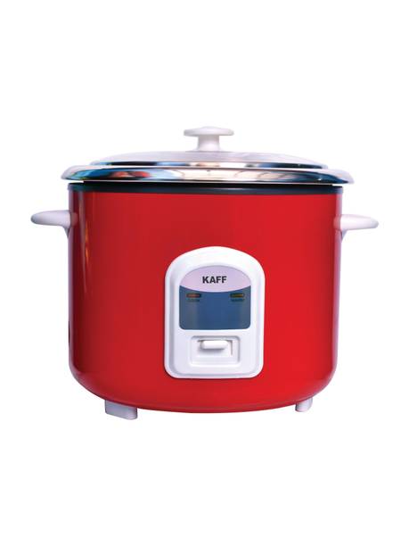 Kaff SARC18-R Electric Rice Cooker with Steaming Feature