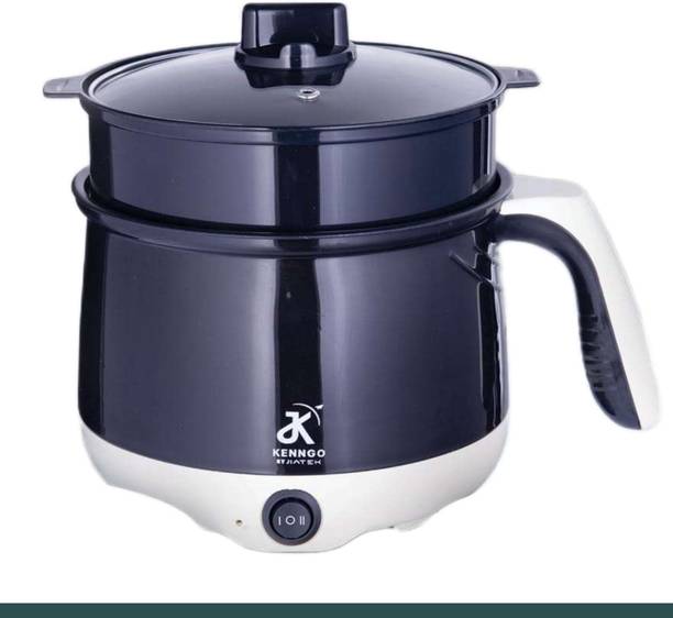 KENNGO BY JIATEK Electric Mini Cooker Steamer Cook pots for Cook Noodles/hot Pot/Rice Maker W61 Rice Cooker, Egg Cooker, Egg Boiler, Deep Fryer, Electric Pressure Cooker, Travel Cooker