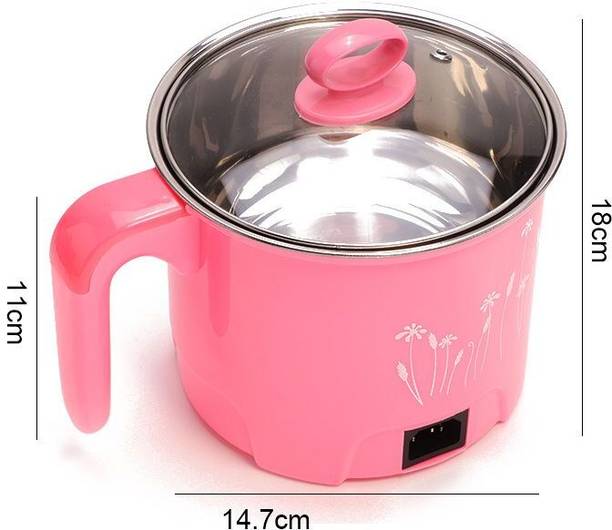 WIZMATE Electric Rice Cooker Starc with Steel Bowl Electric Egg Boiler, Rice Cooker, Travel Cooker, Egg Cooker