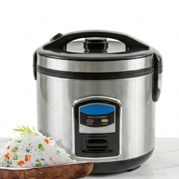 SAMVAT 2L Electric Rice Cooker with 700W Food Steamer & Slow Cooking Function Electric Pressure Cooker, Food Steamer, Rice Cooker, Slow Cooker