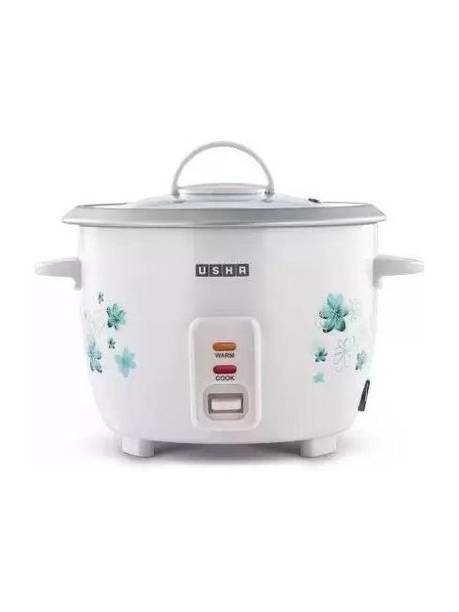 USHA RC18GS1 PACK OF 1 Electric Rice Cooker with Steaming Feature