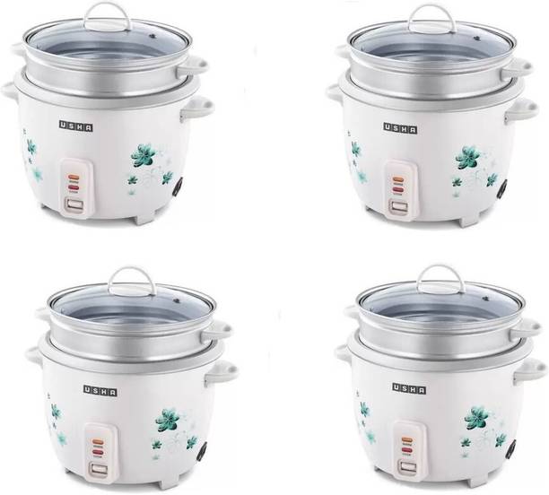 USHA RC18GS2 Pack of 4 Electric Rice Cooker