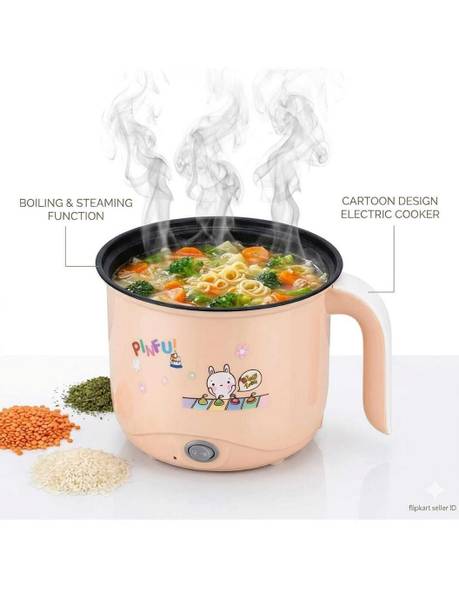 GAMADIYN BAZAAR Non-stick Cooking Pot Egg Boiler Hot Pot Non Cook Multi Cooker Electric Kettle