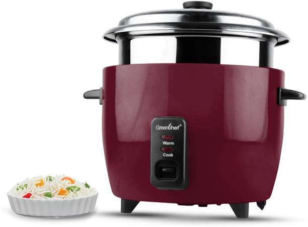 Greenchef Starc with Steel Bowl Electric Rice Cooker