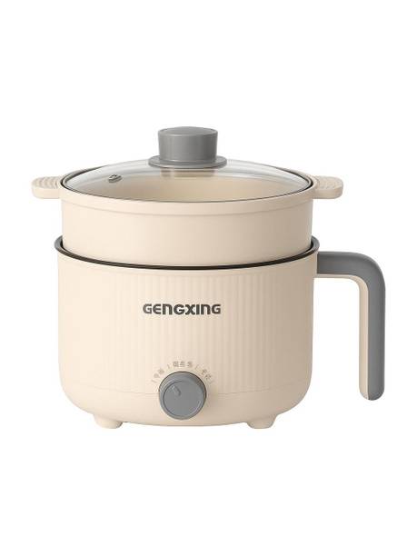 NowExp Newexp 1.5 Electric Cooker / Multi-Functional Hot Pot with Steamer Air Fryer, Egg Boiler, Deep Fryer, Food Steamer, Rice Cooker, Travel Cooker, Egg Roll Maker