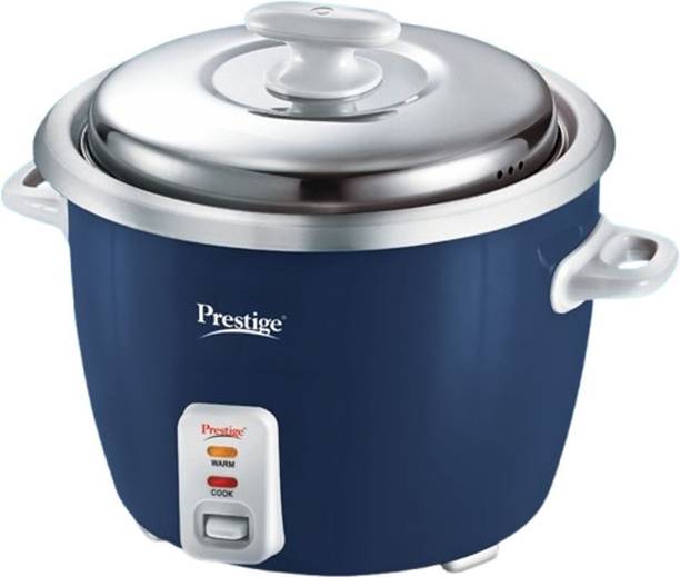 Prestige Cute 1.0-2SS Open Type|Stainless Steel Cooking Pan 2U|Cook Upto 0.4Kg Of Rice- Electric Rice Cooker
