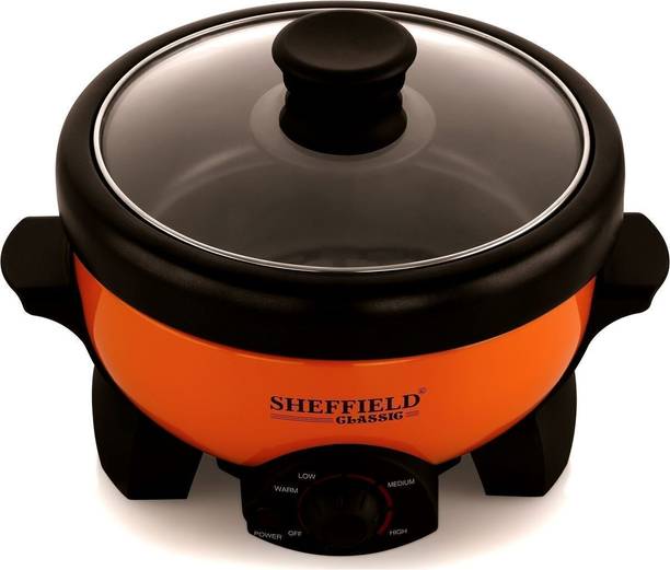 Sheffield Classic Multicook | Multipurpose electric Travel cooker, 1 Litre Rice Cooker, Food Steamer