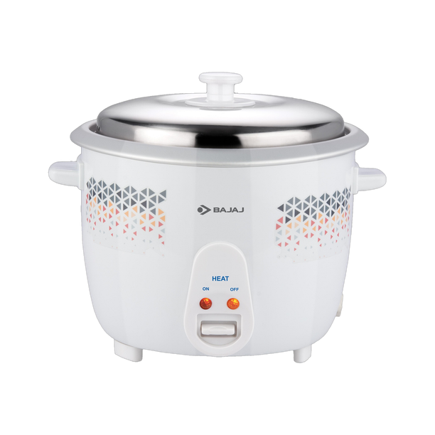 BAJAJ RCX DLX Electric Rice Cooker with Steaming Feature