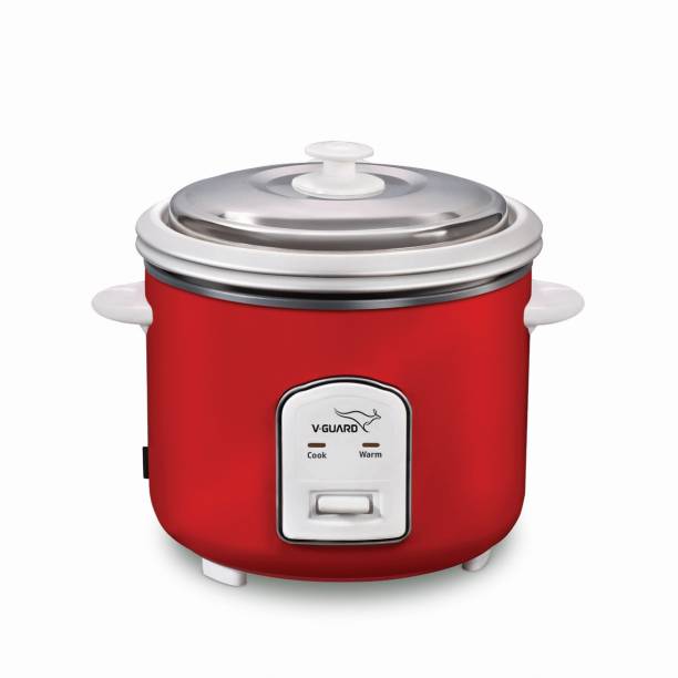 V-Guard VRC 1.8 2CB Electric Rice Cooker with Steaming Feature