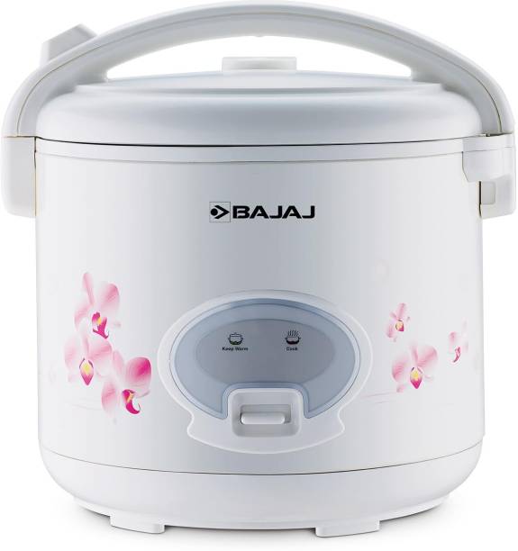 BAJAJ Majesty RCX28 Deluxe (680007) Multifunction Electric with Steaming Feature Electric Rice Cooker with Steaming Feature