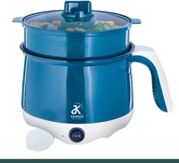 KENNGO BY JIATEK Electric Mini Cooker Steamer Cook pots for Cook Noodles/hot Pot/Rice Maker W274 Rice Cooker, Egg Cooker, Egg Boiler, Deep Fryer, Electric Pressure Cooker, Travel Cooker