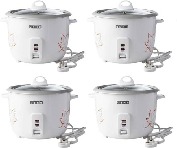 USHA RC18GS1 ( Pack of 4 ) Electric Rice Cooker