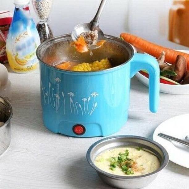 Radhe Electric Mini Cooker Steamer Cook pots for Cook Noodles/hot Pot/Rice Maker W71 Rice Cooker, Egg Cooker, Egg Boiler, Deep Fryer, Electric Pressure Cooker, Travel Cooker