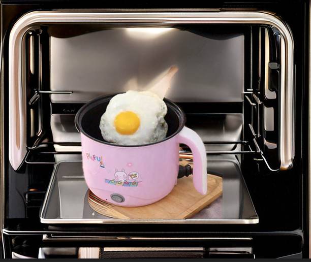 CREATION BAZAAR Smart Electric Rice Cooker Portable Rice Cooker Multicolor Non-Stick Electric Travel Cooker, Rice Cooker, Food Steamer, Egg Cooker, Egg Boiler