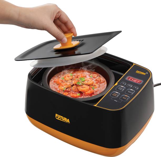 Hawkins Futura Smart Pot with App (FSP1W) Electric Pressure Cooker, Food Steamer, Rice Cooker, Slow Cooker, Travel Cooker