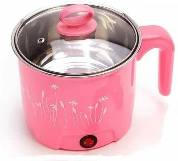 BazaarNest Electric Multifunction Cooking Pot 1.5 L Multi-Purpose Cooker Electric Kettle Travel Cooker
