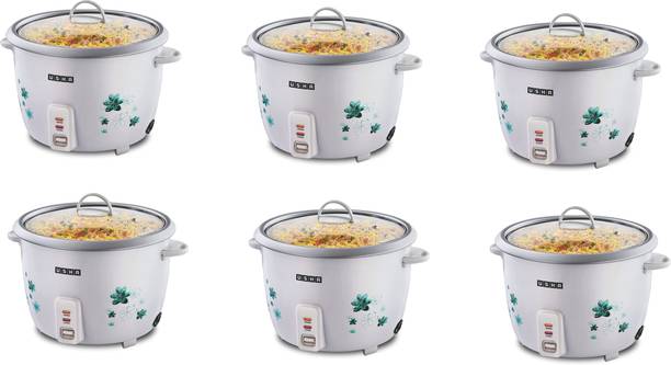 USHA RC28GS1 Electric Rice Cooker pack of 6 Electric Rice Cooker