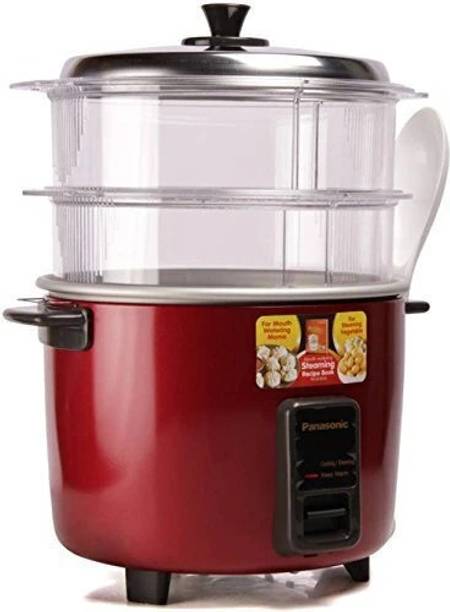 Panasonic Automatic Cooker Steamer with Multi-Function Settings | Fast & Healthy Cooking Food Steamer