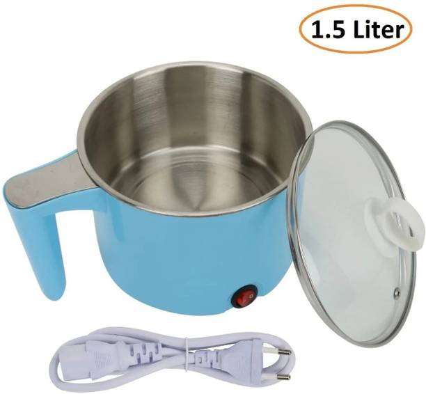ND BROTHERS Multifunction Portable Electric Pot/Mini Cooker for Travel/Hostel1 Rice Cooker, Egg Cooker, Travel Cooker