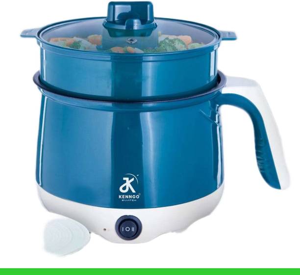 KENNGO BY JIATEK Electric Mini Cooker Steamer Cook pots for Cook Noodles/hot Pot/Rice Maker W175 Rice Cooker, Egg Cooker, Egg Boiler, Deep Fryer, Electric Pressure Cooker, Travel Cooker