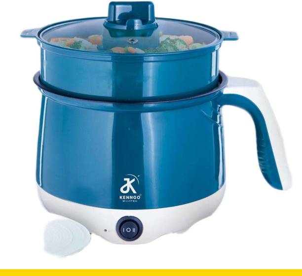 KENNGO BY JIATEK Electric Mini Cooker Steamer Cook pots for Cook Noodles/hot Pot/Rice Maker W197 Rice Cooker, Egg Cooker, Egg Boiler, Deep Fryer, Electric Pressure Cooker, Travel Cooker