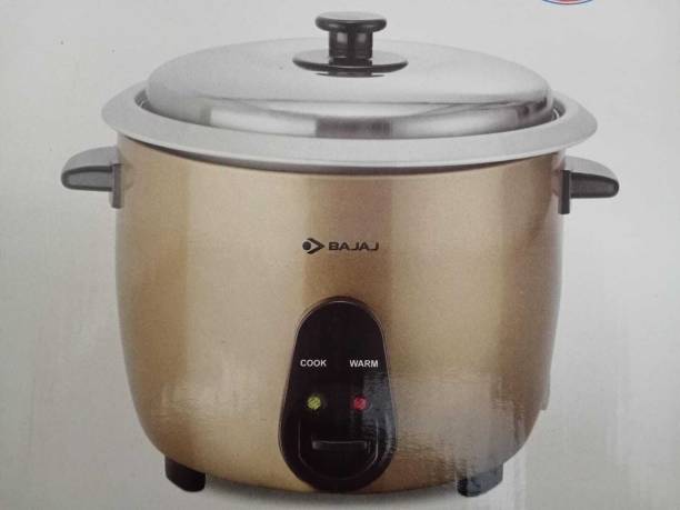 BAJAJ RCX 1.8 DLX DUO Electric Rice Cooker with Steaming Feature